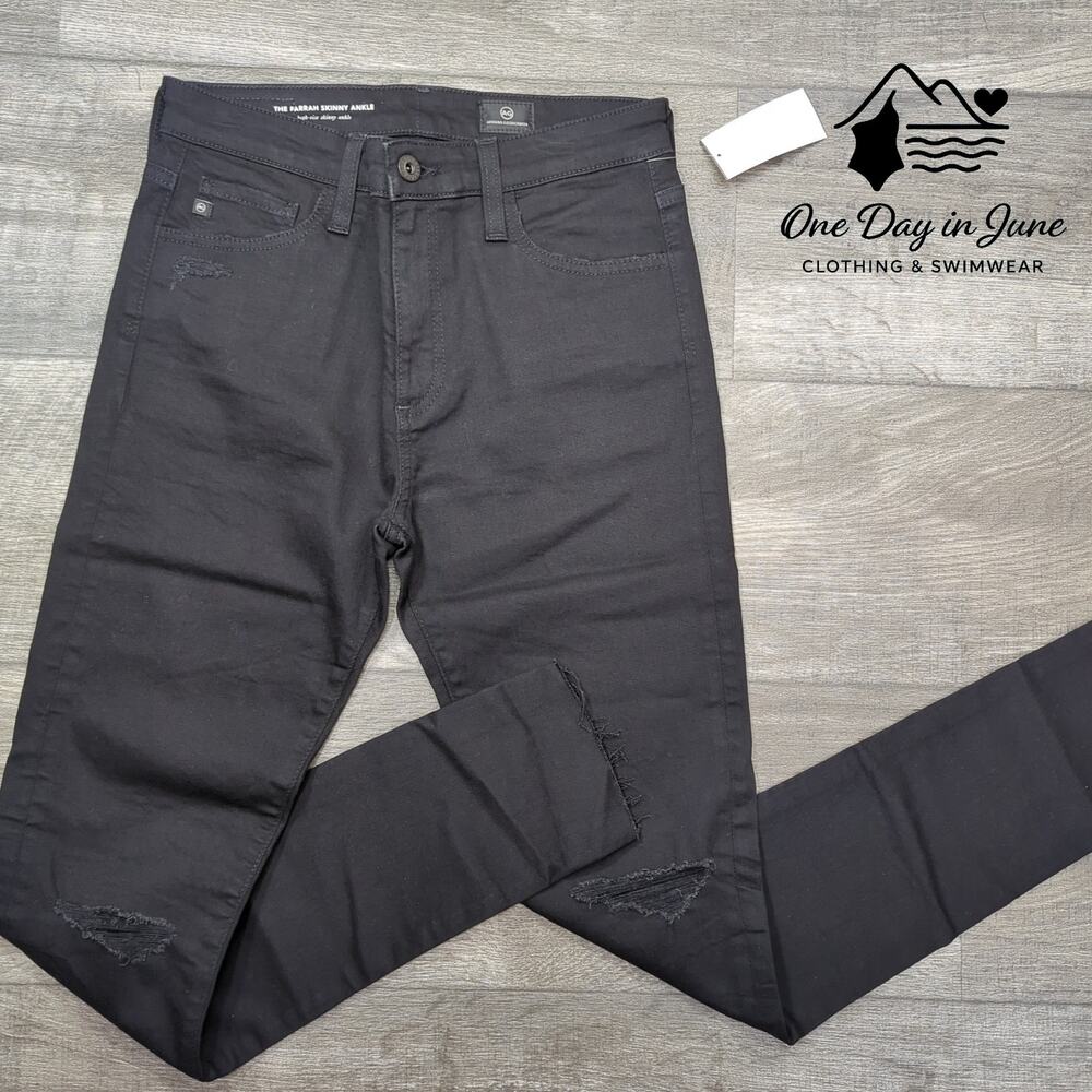 AG Adriano Goldschmied Farrah Skinny Ankle Jeans High Rise NWT $215 Size 27 (4)